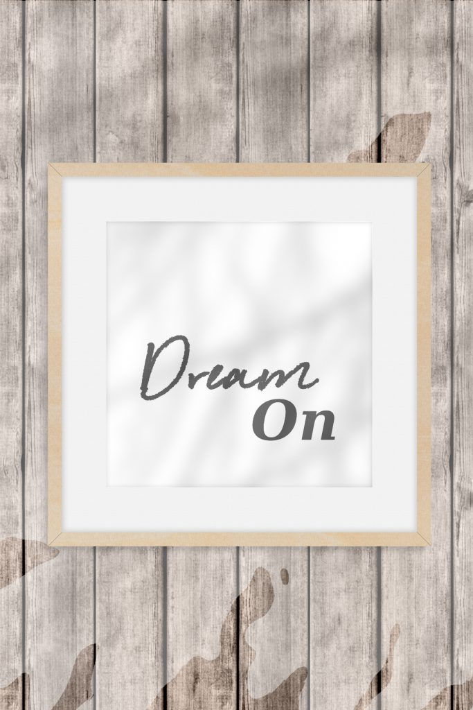 Dream On Minimalist Printable - Amarie Lange Studio