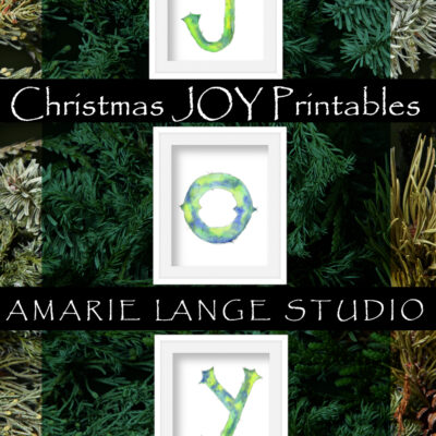 Christmas JOY Printables (+ a free DIY download)