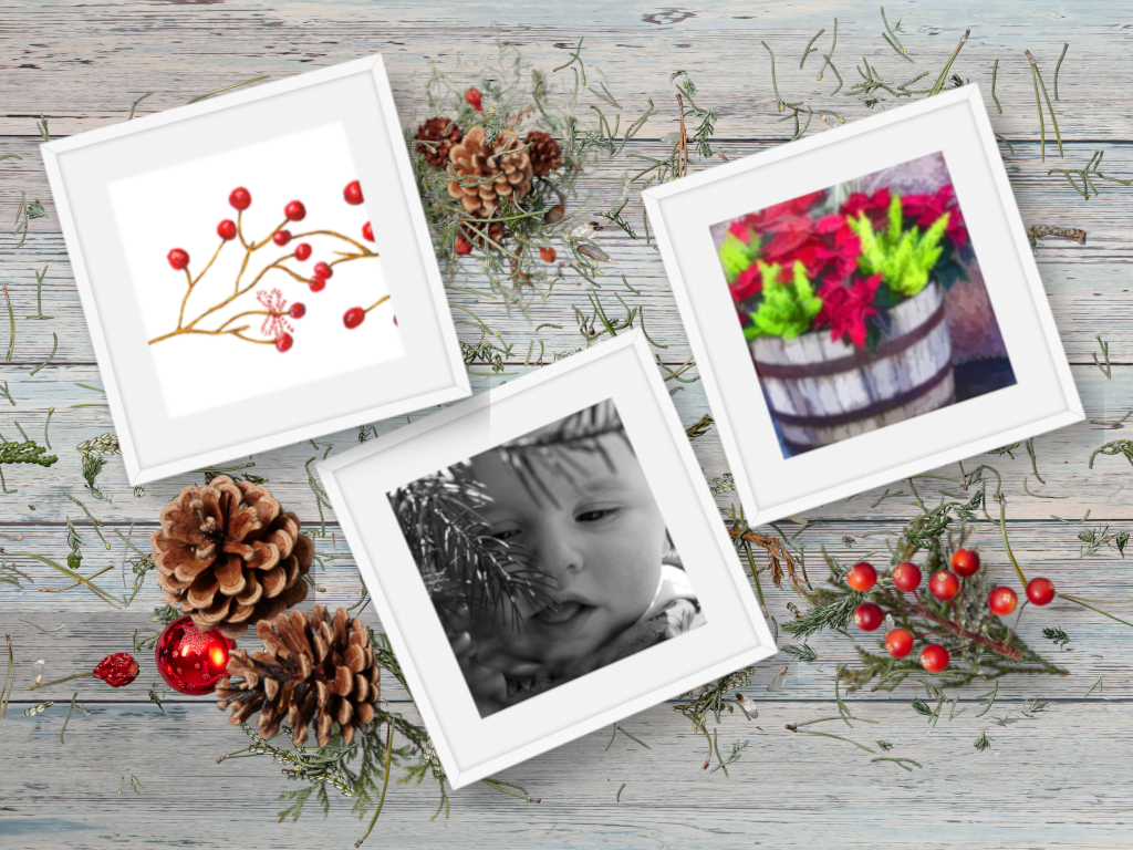 Christmas Red Berries Printable Free