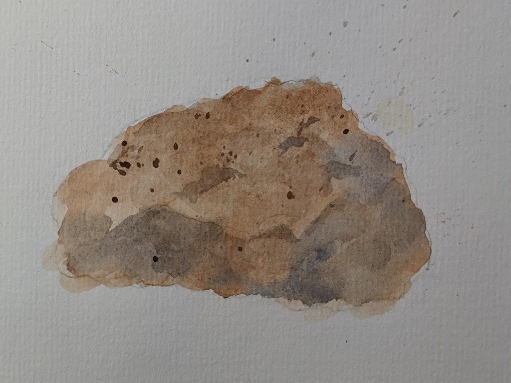 Watercolor Rock